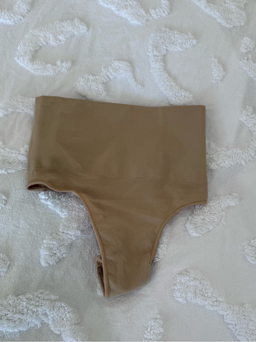SKIMS High-Waist Thong Shapewear in Tan